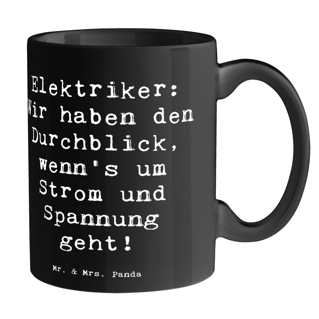 Tasse Spruch Elektriker Durchblick Tasse, Kaffeetasse, Teetasse, Becher, Kaffeebecher, Teebecher, Keramiktasse, Porzellantasse, Büro Tasse, Geschenk Tasse, Tasse Sprüche, Tasse Motive, Kaffeetassen, Tasse bedrucken, Designer Tasse, Cappuccino Tassen, Schöne Teetassen, Beruf, Ausbildung, Jubiläum, Abschied, Rente, Kollege, Kollegin, Geschenk, Schenken, Arbeitskollege, Mitarbeiter, Firma, Danke, Dankeschön