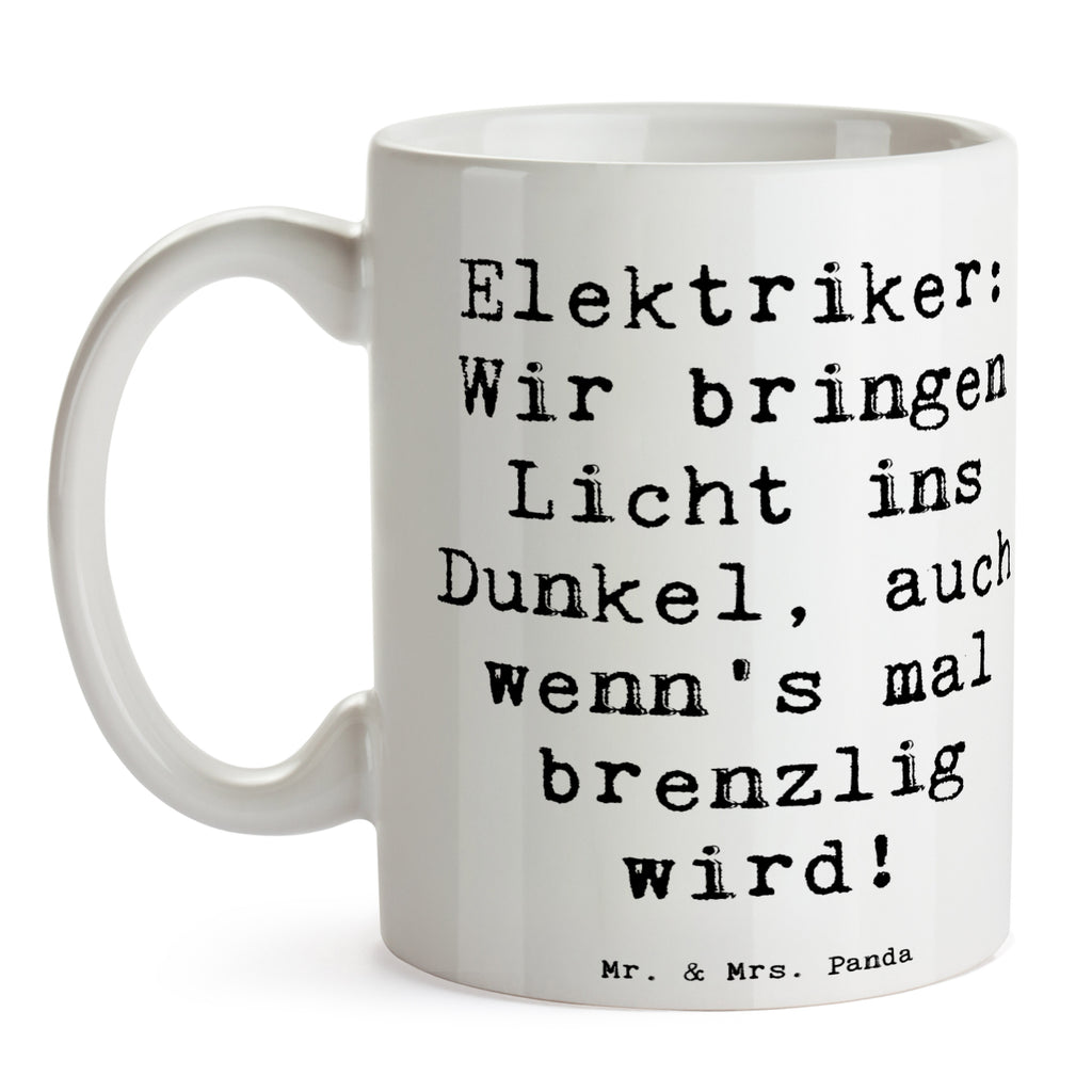 Tasse Spruch Elektriker Lichtbringer Tasse, Kaffeetasse, Teetasse, Becher, Kaffeebecher, Teebecher, Keramiktasse, Porzellantasse, Büro Tasse, Geschenk Tasse, Tasse Sprüche, Tasse Motive, Kaffeetassen, Tasse bedrucken, Designer Tasse, Cappuccino Tassen, Schöne Teetassen, Beruf, Ausbildung, Jubiläum, Abschied, Rente, Kollege, Kollegin, Geschenk, Schenken, Arbeitskollege, Mitarbeiter, Firma, Danke, Dankeschön