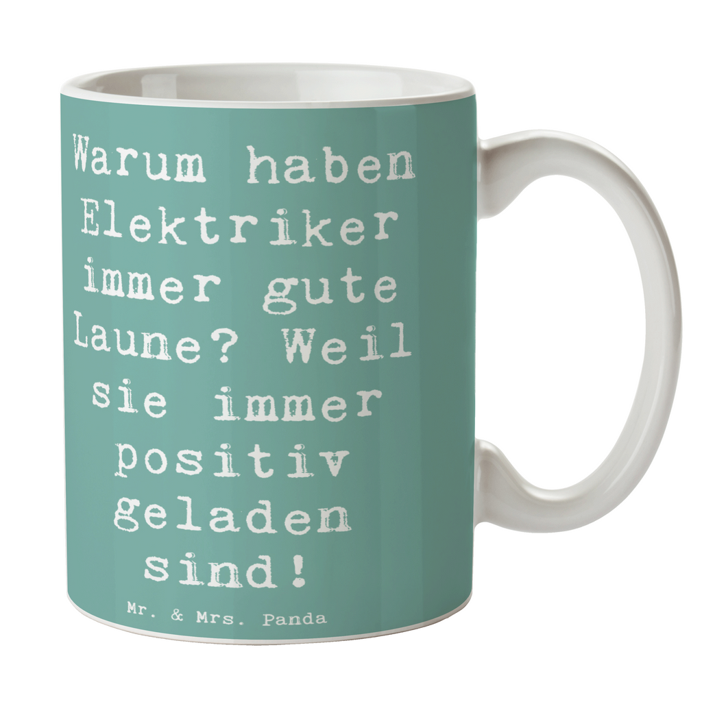 Tasse Spruch Positiver Elektriker Tasse, Kaffeetasse, Teetasse, Becher, Kaffeebecher, Teebecher, Keramiktasse, Porzellantasse, Büro Tasse, Geschenk Tasse, Tasse Sprüche, Tasse Motive, Kaffeetassen, Tasse bedrucken, Designer Tasse, Cappuccino Tassen, Schöne Teetassen, Beruf, Ausbildung, Jubiläum, Abschied, Rente, Kollege, Kollegin, Geschenk, Schenken, Arbeitskollege, Mitarbeiter, Firma, Danke, Dankeschön