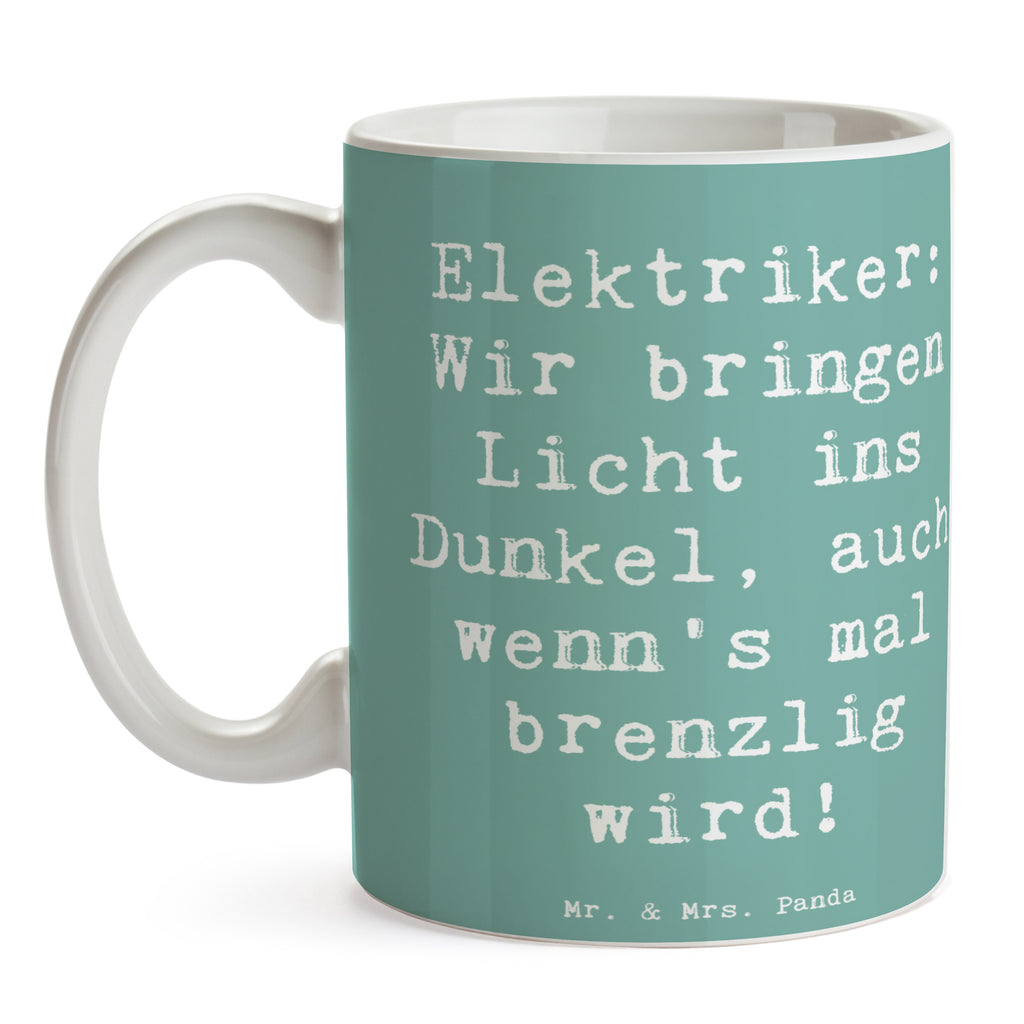 Tasse Spruch Elektriker Lichtbringer Tasse, Kaffeetasse, Teetasse, Becher, Kaffeebecher, Teebecher, Keramiktasse, Porzellantasse, Büro Tasse, Geschenk Tasse, Tasse Sprüche, Tasse Motive, Kaffeetassen, Tasse bedrucken, Designer Tasse, Cappuccino Tassen, Schöne Teetassen, Beruf, Ausbildung, Jubiläum, Abschied, Rente, Kollege, Kollegin, Geschenk, Schenken, Arbeitskollege, Mitarbeiter, Firma, Danke, Dankeschön