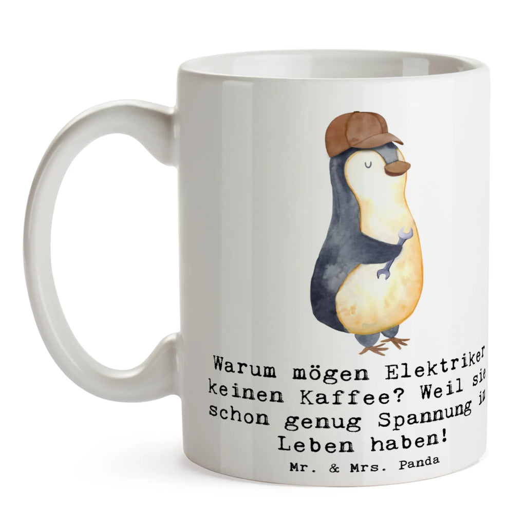 Tasse Elektriker Witz Tasse, Kaffeetasse, Teetasse, Becher, Kaffeebecher, Teebecher, Keramiktasse, Porzellantasse, Büro Tasse, Geschenk Tasse, Tasse Sprüche, Tasse Motive, Kaffeetassen, Tasse bedrucken, Designer Tasse, Cappuccino Tassen, Schöne Teetassen, Beruf, Ausbildung, Jubiläum, Abschied, Rente, Kollege, Kollegin, Geschenk, Schenken, Arbeitskollege, Mitarbeiter, Firma, Danke, Dankeschön