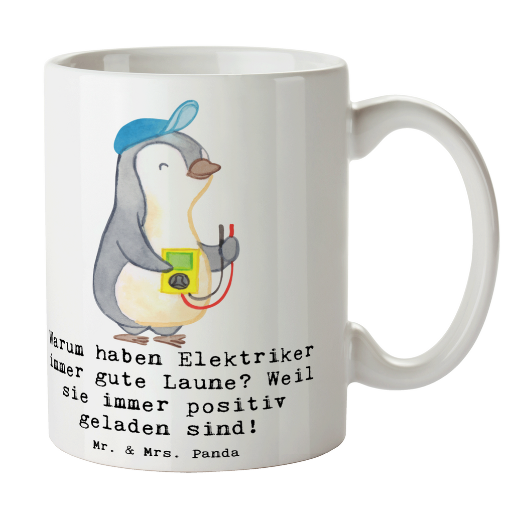 Tasse Positiver Elektriker Tasse, Kaffeetasse, Teetasse, Becher, Kaffeebecher, Teebecher, Keramiktasse, Porzellantasse, Büro Tasse, Geschenk Tasse, Tasse Sprüche, Tasse Motive, Kaffeetassen, Tasse bedrucken, Designer Tasse, Cappuccino Tassen, Schöne Teetassen, Beruf, Ausbildung, Jubiläum, Abschied, Rente, Kollege, Kollegin, Geschenk, Schenken, Arbeitskollege, Mitarbeiter, Firma, Danke, Dankeschön