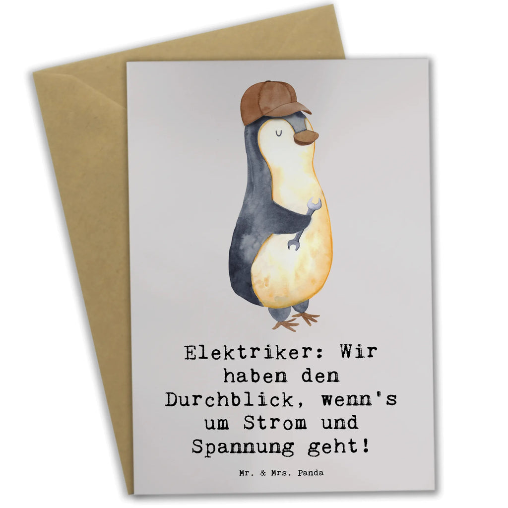 Grußkarte Elektriker Durchblick Grußkarte, Klappkarte, Einladungskarte, Glückwunschkarte, Hochzeitskarte, Geburtstagskarte, Karte, Ansichtskarten, Beruf, Ausbildung, Jubiläum, Abschied, Rente, Kollege, Kollegin, Geschenk, Schenken, Arbeitskollege, Mitarbeiter, Firma, Danke, Dankeschön