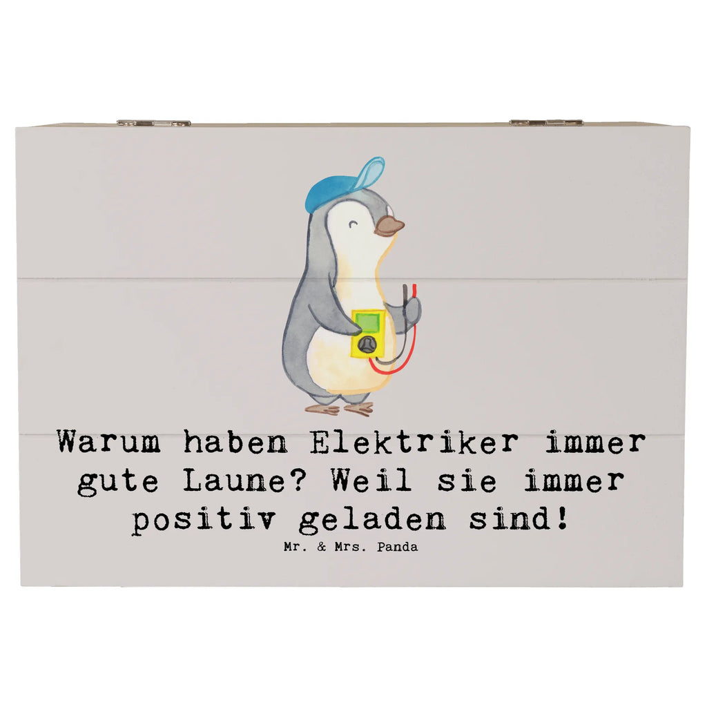 Holzkiste Positiver Elektriker Holzkiste, Kiste, Schatzkiste, Truhe, Schatulle, XXL, Erinnerungsbox, Erinnerungskiste, Dekokiste, Aufbewahrungsbox, Geschenkbox, Geschenkdose, Beruf, Ausbildung, Jubiläum, Abschied, Rente, Kollege, Kollegin, Geschenk, Schenken, Arbeitskollege, Mitarbeiter, Firma, Danke, Dankeschön