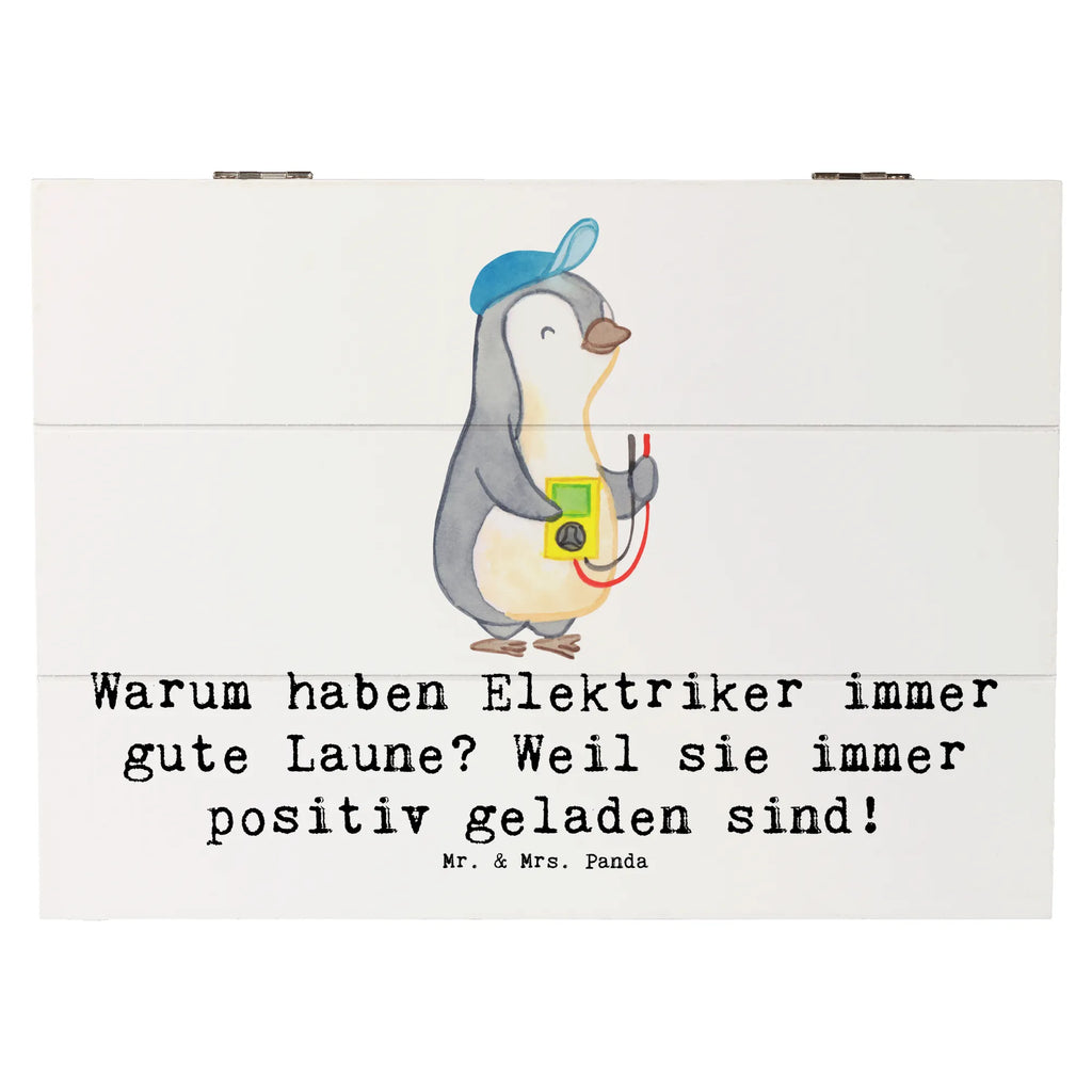 Holzkiste Positiver Elektriker Holzkiste, Kiste, Schatzkiste, Truhe, Schatulle, XXL, Erinnerungsbox, Erinnerungskiste, Dekokiste, Aufbewahrungsbox, Geschenkbox, Geschenkdose, Beruf, Ausbildung, Jubiläum, Abschied, Rente, Kollege, Kollegin, Geschenk, Schenken, Arbeitskollege, Mitarbeiter, Firma, Danke, Dankeschön