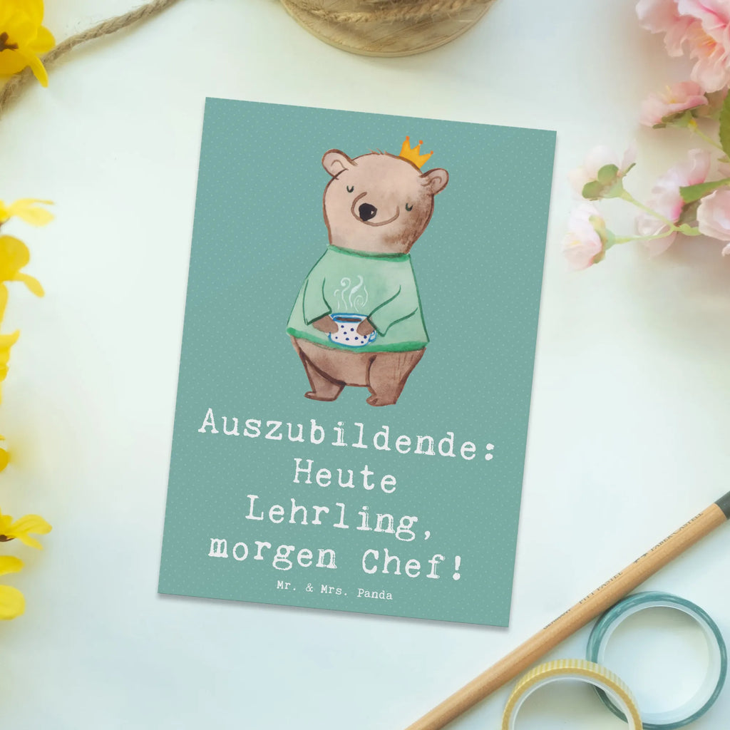 Postkarte Auszubildende Chef Postkarte, Karte, Geschenkkarte, Grußkarte, Einladung, Ansichtskarte, Geburtstagskarte, Einladungskarte, Dankeskarte, Ansichtskarten, Einladung Geburtstag, Einladungskarten Geburtstag, Beruf, Ausbildung, Jubiläum, Abschied, Rente, Kollege, Kollegin, Geschenk, Schenken, Arbeitskollege, Mitarbeiter, Firma, Danke, Dankeschön