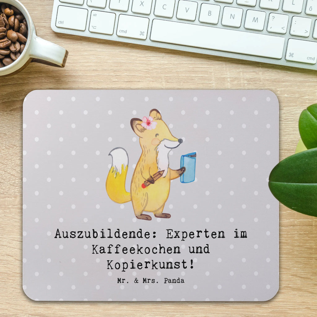 Mauspad Auszubildende Kaffeekünstler Mousepad, Computer zubehör, Büroausstattung, PC Zubehör, Arbeitszimmer, Mauspad, Einzigartiges Mauspad, Designer Mauspad, Mausunterlage, Mauspad Büro, Beruf, Ausbildung, Jubiläum, Abschied, Rente, Kollege, Kollegin, Geschenk, Schenken, Arbeitskollege, Mitarbeiter, Firma, Danke, Dankeschön