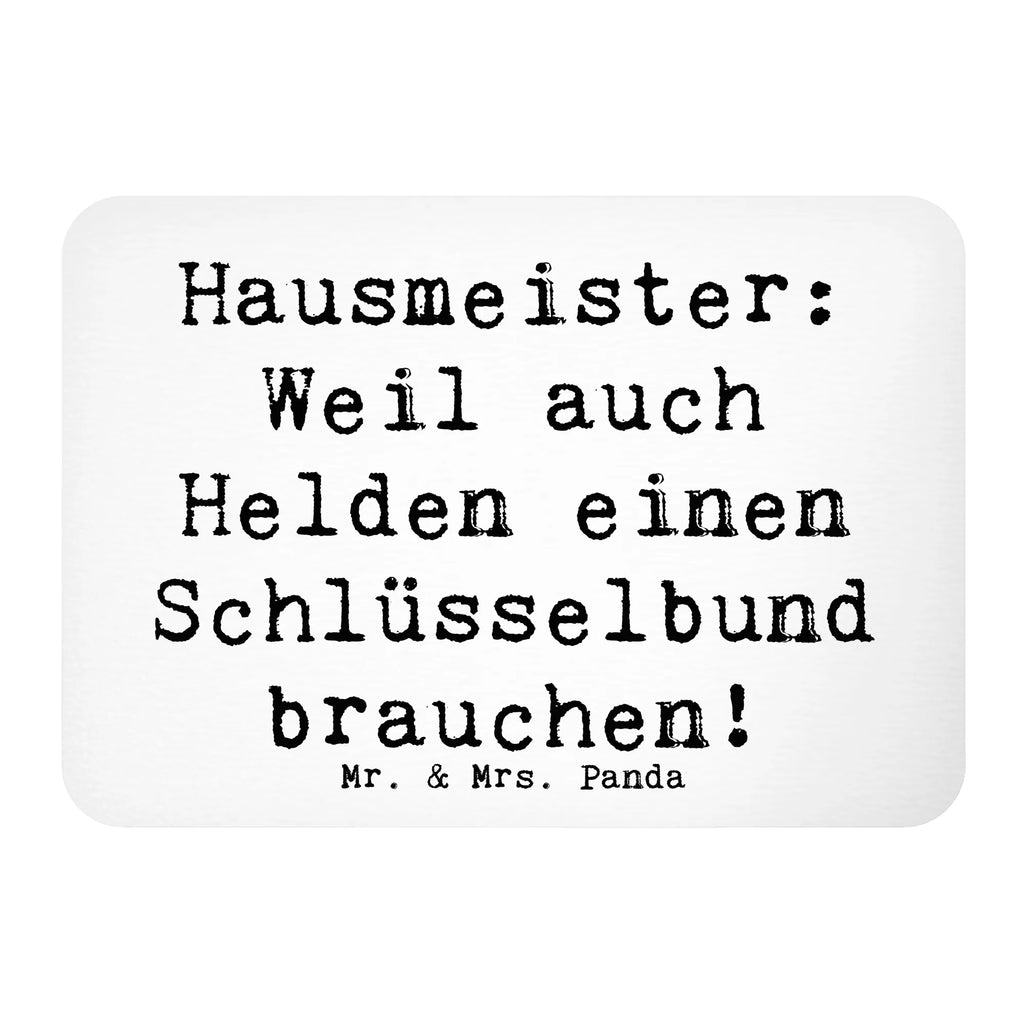 Magnet Spruch Hausmeister: Weil auch Helden einen Schlüsselbund brauchen! Kühlschrankmagnet, Pinnwandmagnet, Souvenir Magnet, Motivmagnete, Dekomagnet, Whiteboard Magnet, Notiz Magnet, Kühlschrank Dekoration, Beruf, Ausbildung, Jubiläum, Abschied, Rente, Kollege, Kollegin, Geschenk, Schenken, Arbeitskollege, Mitarbeiter, Firma, Danke, Dankeschön