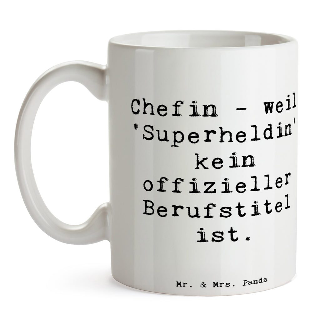 Tasse Spruch Chefin - weil 'Superheldin' kein offizieller Berufstitel ist. Tasse, Kaffeetasse, Teetasse, Becher, Kaffeebecher, Teebecher, Keramiktasse, Porzellantasse, Büro Tasse, Geschenk Tasse, Tasse Sprüche, Tasse Motive, Kaffeetassen, Tasse bedrucken, Designer Tasse, Cappuccino Tassen, Schöne Teetassen, Beruf, Ausbildung, Jubiläum, Abschied, Rente, Kollege, Kollegin, Geschenk, Schenken, Arbeitskollege, Mitarbeiter, Firma, Danke, Dankeschön