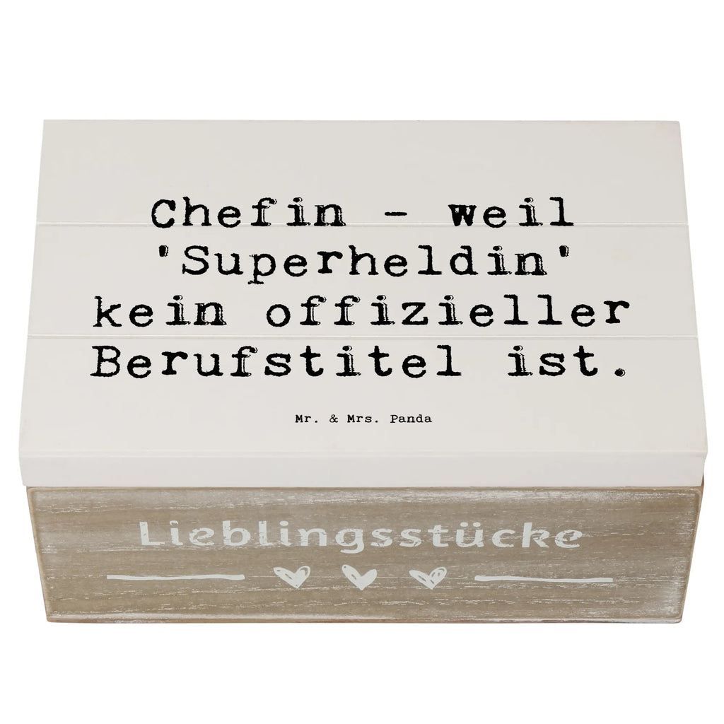 Holzkiste Spruch Chefin - weil 'Superheldin' kein offizieller Berufstitel ist. Holzkiste, Kiste, Schatzkiste, Truhe, Schatulle, XXL, Erinnerungsbox, Erinnerungskiste, Dekokiste, Aufbewahrungsbox, Geschenkbox, Geschenkdose, Beruf, Ausbildung, Jubiläum, Abschied, Rente, Kollege, Kollegin, Geschenk, Schenken, Arbeitskollege, Mitarbeiter, Firma, Danke, Dankeschön