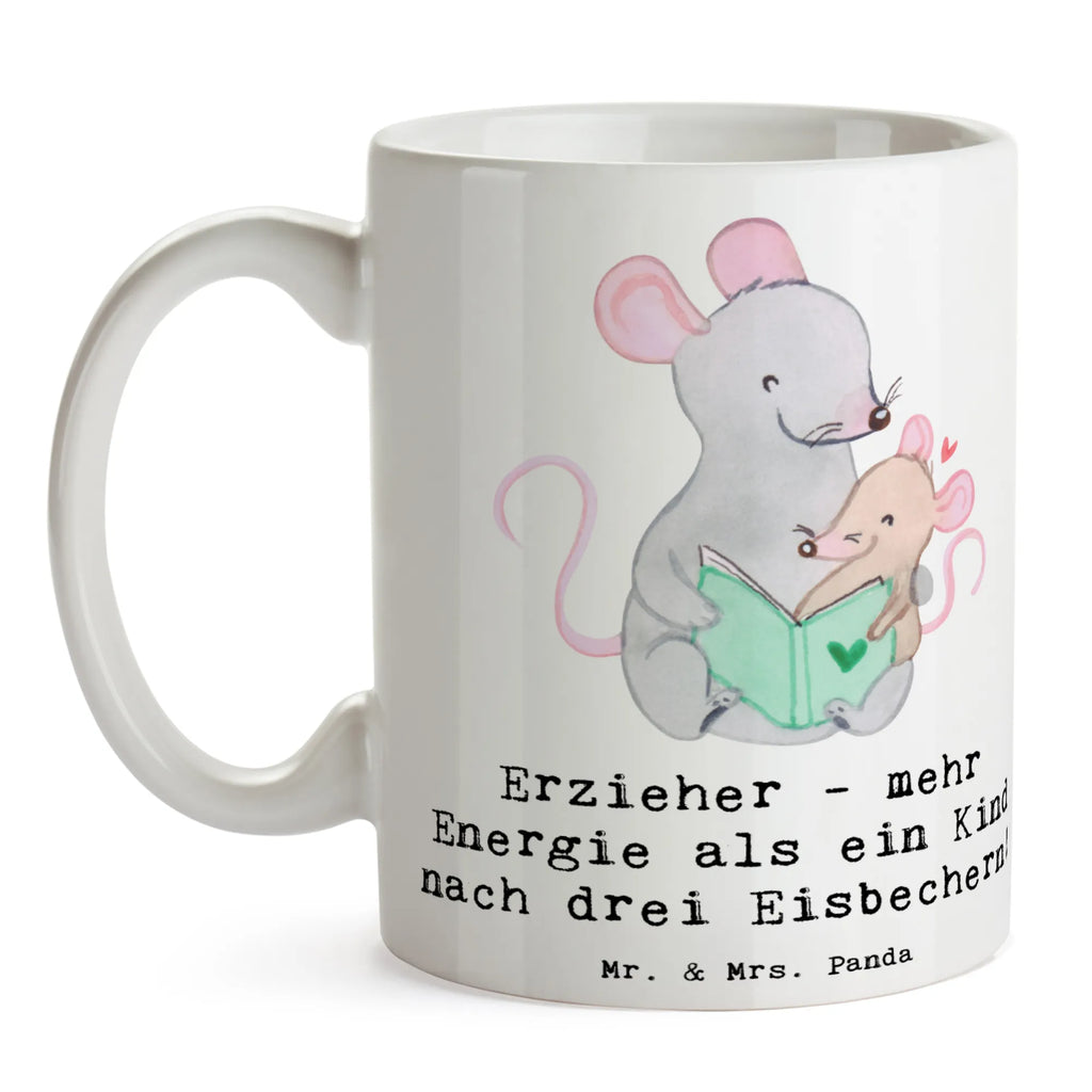 Tasse Erzieher Energie Tasse, Kaffeetasse, Teetasse, Becher, Kaffeebecher, Teebecher, Keramiktasse, Porzellantasse, Büro Tasse, Geschenk Tasse, Tasse Sprüche, Tasse Motive, Kaffeetassen, Tasse bedrucken, Designer Tasse, Cappuccino Tassen, Schöne Teetassen, Beruf, Ausbildung, Jubiläum, Abschied, Rente, Kollege, Kollegin, Geschenk, Schenken, Arbeitskollege, Mitarbeiter, Firma, Danke, Dankeschön