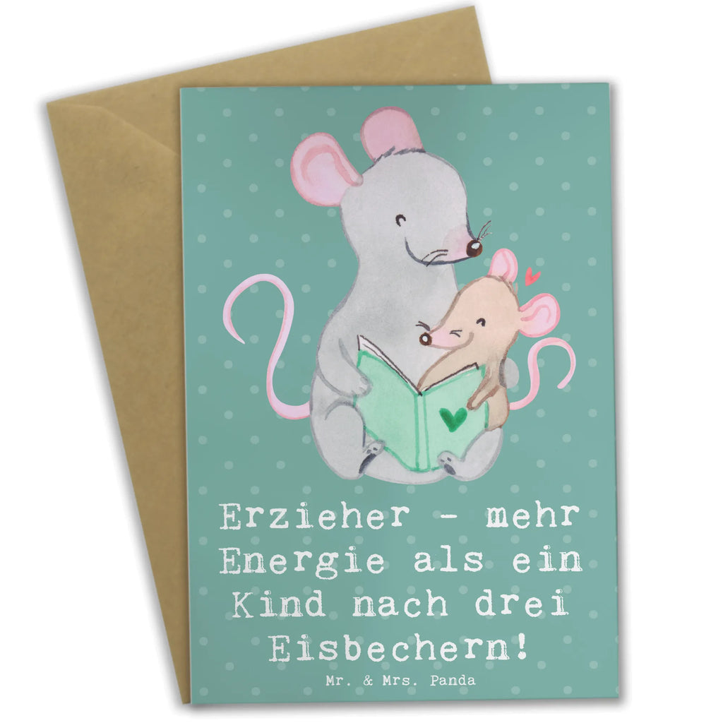 Grußkarte Erzieher Energie Grußkarte, Klappkarte, Einladungskarte, Glückwunschkarte, Hochzeitskarte, Geburtstagskarte, Karte, Ansichtskarten, Beruf, Ausbildung, Jubiläum, Abschied, Rente, Kollege, Kollegin, Geschenk, Schenken, Arbeitskollege, Mitarbeiter, Firma, Danke, Dankeschön