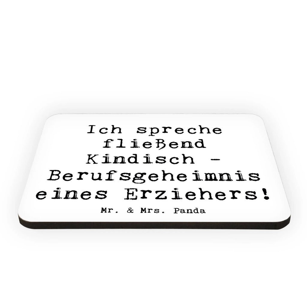 Magnet Spruch Erzieher Kindisch Kühlschrankmagnet, Pinnwandmagnet, Souvenir Magnet, Motivmagnete, Dekomagnet, Whiteboard Magnet, Notiz Magnet, Kühlschrank Dekoration, Beruf, Ausbildung, Jubiläum, Abschied, Rente, Kollege, Kollegin, Geschenk, Schenken, Arbeitskollege, Mitarbeiter, Firma, Danke, Dankeschön