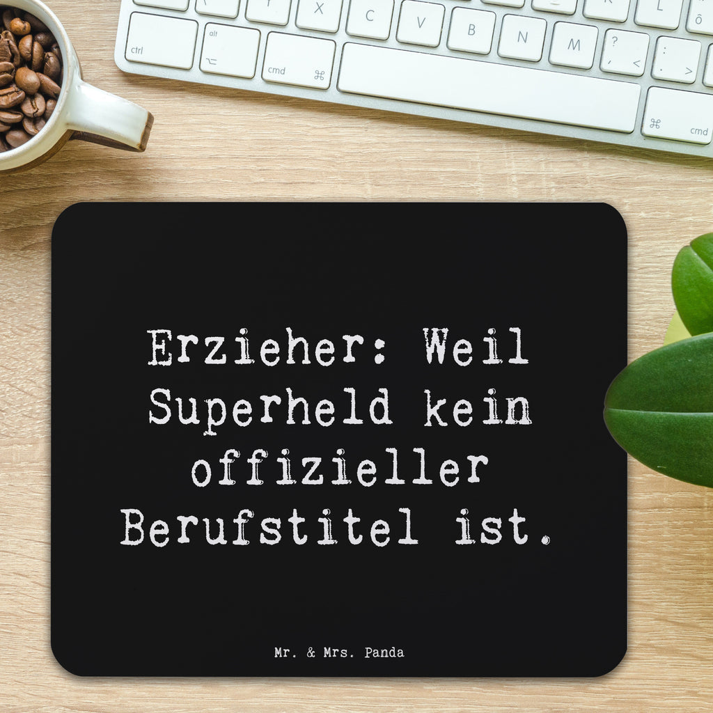 Mauspad Spruch Erzieher Superheld Mousepad, Computer zubehör, Büroausstattung, PC Zubehör, Arbeitszimmer, Mauspad, Einzigartiges Mauspad, Designer Mauspad, Mausunterlage, Mauspad Büro, Beruf, Ausbildung, Jubiläum, Abschied, Rente, Kollege, Kollegin, Geschenk, Schenken, Arbeitskollege, Mitarbeiter, Firma, Danke, Dankeschön