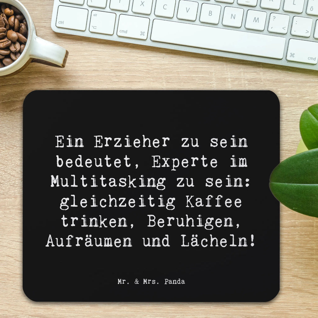 Mauspad Spruch Multitasking Erzieher Mousepad, Computer zubehör, Büroausstattung, PC Zubehör, Arbeitszimmer, Mauspad, Einzigartiges Mauspad, Designer Mauspad, Mausunterlage, Mauspad Büro, Beruf, Ausbildung, Jubiläum, Abschied, Rente, Kollege, Kollegin, Geschenk, Schenken, Arbeitskollege, Mitarbeiter, Firma, Danke, Dankeschön