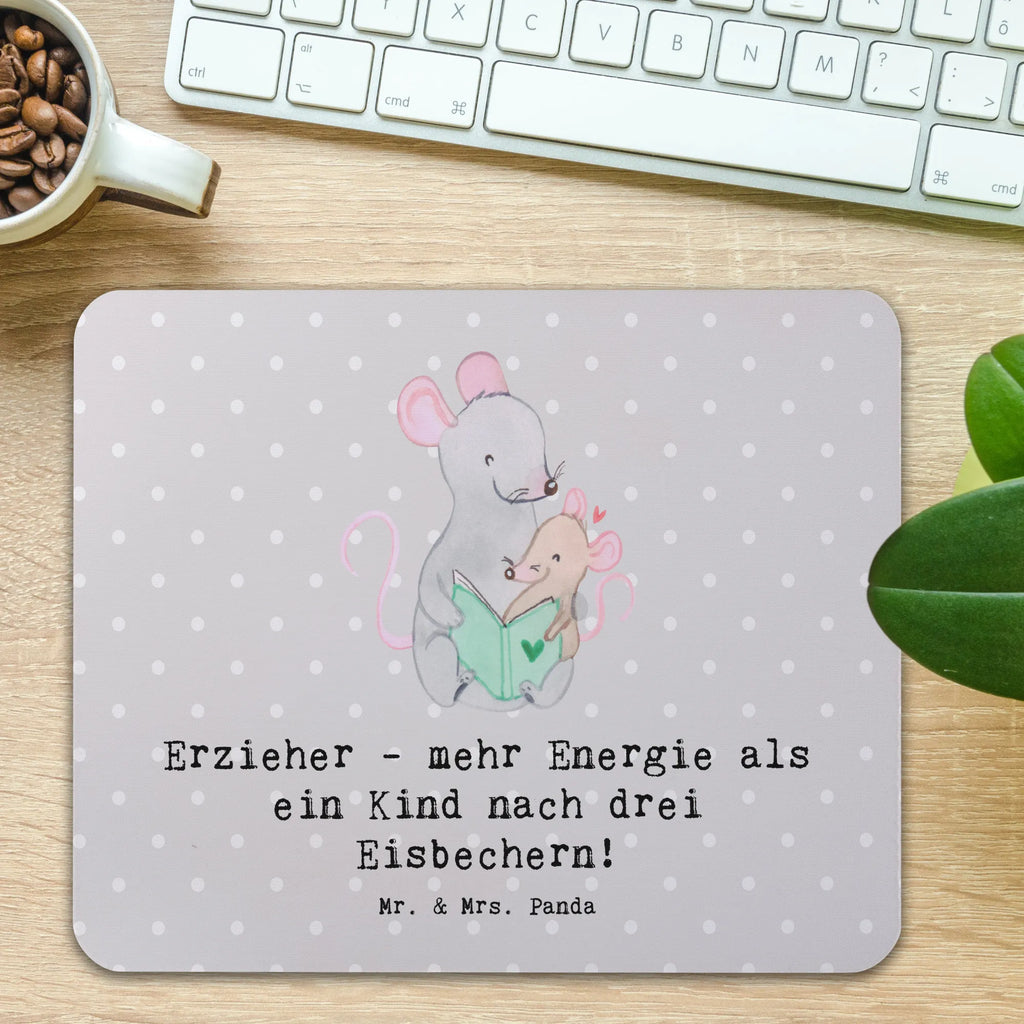 Mauspad Erzieher Energie Mousepad, Computer zubehör, Büroausstattung, PC Zubehör, Arbeitszimmer, Mauspad, Einzigartiges Mauspad, Designer Mauspad, Mausunterlage, Mauspad Büro, Beruf, Ausbildung, Jubiläum, Abschied, Rente, Kollege, Kollegin, Geschenk, Schenken, Arbeitskollege, Mitarbeiter, Firma, Danke, Dankeschön