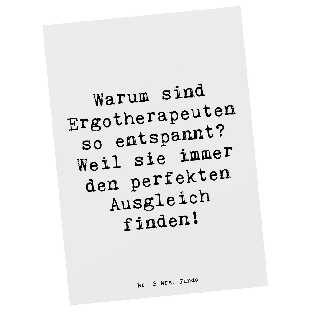 Postkarte Spruch Ergotherapeutin Balance Postkarte, Karte, Geschenkkarte, Grußkarte, Einladung, Ansichtskarte, Geburtstagskarte, Einladungskarte, Dankeskarte, Ansichtskarten, Einladung Geburtstag, Einladungskarten Geburtstag, Beruf, Ausbildung, Jubiläum, Abschied, Rente, Kollege, Kollegin, Geschenk, Schenken, Arbeitskollege, Mitarbeiter, Firma, Danke, Dankeschön