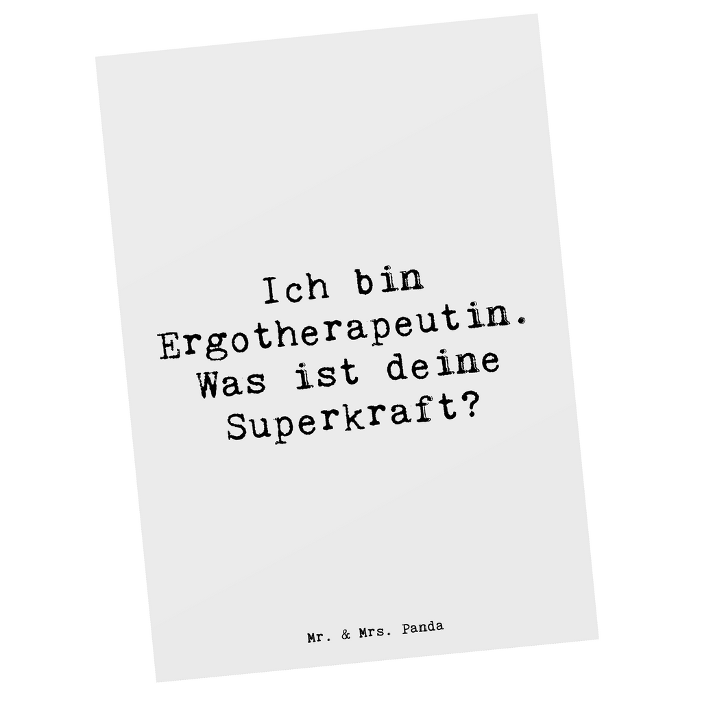 Postkarte Spruch Super Ergotherapeutin Postkarte, Karte, Geschenkkarte, Grußkarte, Einladung, Ansichtskarte, Geburtstagskarte, Einladungskarte, Dankeskarte, Ansichtskarten, Einladung Geburtstag, Einladungskarten Geburtstag, Beruf, Ausbildung, Jubiläum, Abschied, Rente, Kollege, Kollegin, Geschenk, Schenken, Arbeitskollege, Mitarbeiter, Firma, Danke, Dankeschön