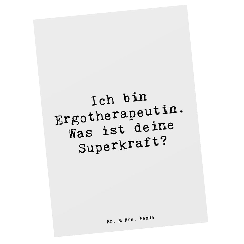 Postkarte Spruch Super Ergotherapeutin Postkarte, Karte, Geschenkkarte, Grußkarte, Einladung, Ansichtskarte, Geburtstagskarte, Einladungskarte, Dankeskarte, Ansichtskarten, Einladung Geburtstag, Einladungskarten Geburtstag, Beruf, Ausbildung, Jubiläum, Abschied, Rente, Kollege, Kollegin, Geschenk, Schenken, Arbeitskollege, Mitarbeiter, Firma, Danke, Dankeschön