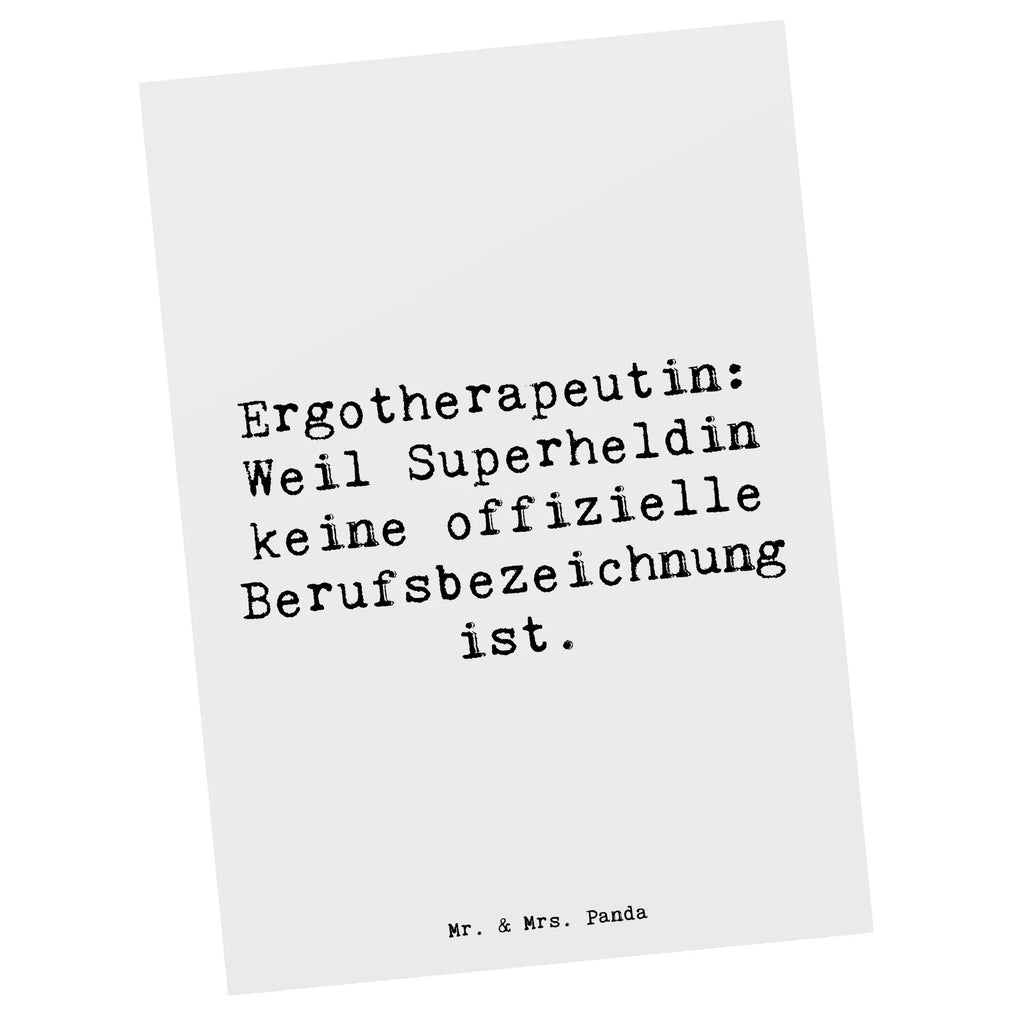 Postkarte Spruch Ergotherapeutin Superheldin Postkarte, Karte, Geschenkkarte, Grußkarte, Einladung, Ansichtskarte, Geburtstagskarte, Einladungskarte, Dankeskarte, Ansichtskarten, Einladung Geburtstag, Einladungskarten Geburtstag, Beruf, Ausbildung, Jubiläum, Abschied, Rente, Kollege, Kollegin, Geschenk, Schenken, Arbeitskollege, Mitarbeiter, Firma, Danke, Dankeschön