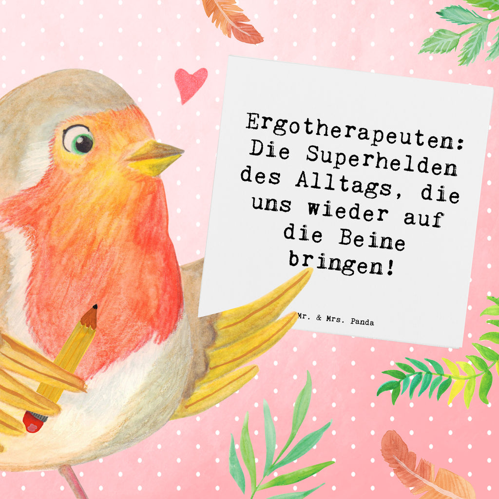 Deluxe Karte Spruch Ergotherapeutin Superhelden Karte, Grußkarte, Klappkarte, Einladungskarte, Glückwunschkarte, Hochzeitskarte, Geburtstagskarte, Hochwertige Grußkarte, Hochwertige Klappkarte, Beruf, Ausbildung, Jubiläum, Abschied, Rente, Kollege, Kollegin, Geschenk, Schenken, Arbeitskollege, Mitarbeiter, Firma, Danke, Dankeschön