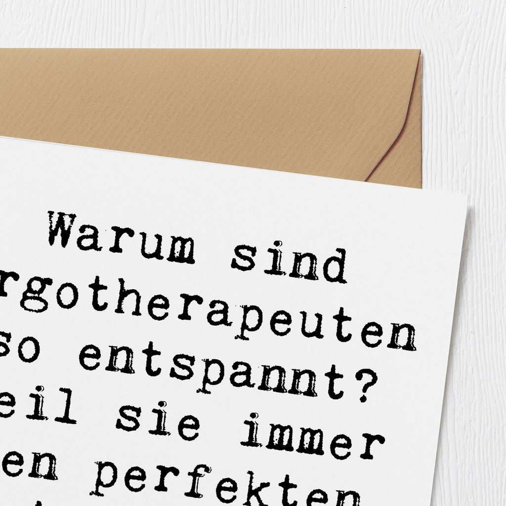 Deluxe Karte Spruch Ergotherapeutin Balance Karte, Grußkarte, Klappkarte, Einladungskarte, Glückwunschkarte, Hochzeitskarte, Geburtstagskarte, Hochwertige Grußkarte, Hochwertige Klappkarte, Beruf, Ausbildung, Jubiläum, Abschied, Rente, Kollege, Kollegin, Geschenk, Schenken, Arbeitskollege, Mitarbeiter, Firma, Danke, Dankeschön