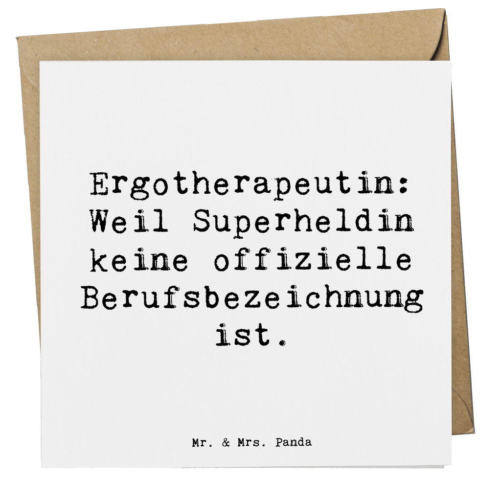 Deluxe Karte Spruch Ergotherapeutin Superheldin Karte, Grußkarte, Klappkarte, Einladungskarte, Glückwunschkarte, Hochzeitskarte, Geburtstagskarte, Hochwertige Grußkarte, Hochwertige Klappkarte, Beruf, Ausbildung, Jubiläum, Abschied, Rente, Kollege, Kollegin, Geschenk, Schenken, Arbeitskollege, Mitarbeiter, Firma, Danke, Dankeschön