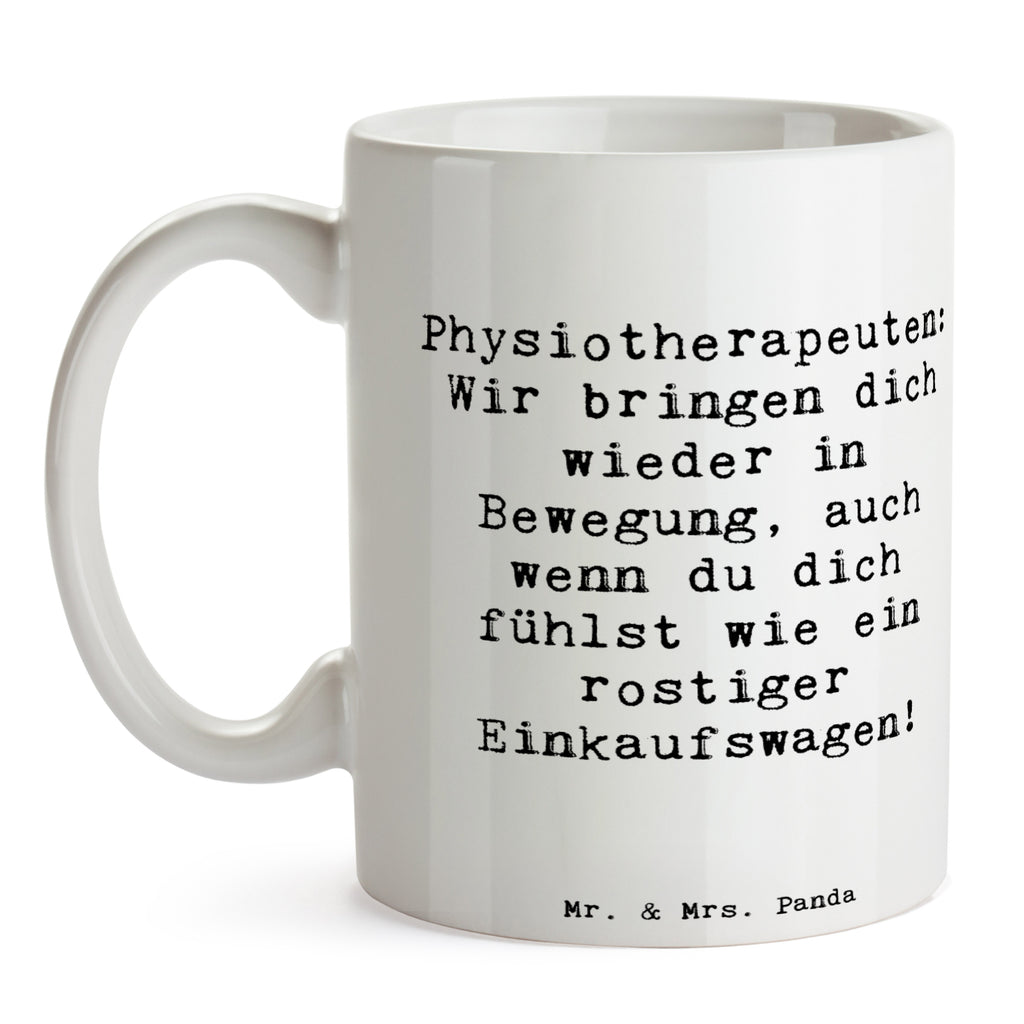 Tasse Spruch Physiotherapeut Bewegung Tasse, Kaffeetasse, Teetasse, Becher, Kaffeebecher, Teebecher, Keramiktasse, Porzellantasse, Büro Tasse, Geschenk Tasse, Tasse Sprüche, Tasse Motive, Kaffeetassen, Tasse bedrucken, Designer Tasse, Cappuccino Tassen, Schöne Teetassen, Beruf, Ausbildung, Jubiläum, Abschied, Rente, Kollege, Kollegin, Geschenk, Schenken, Arbeitskollege, Mitarbeiter, Firma, Danke, Dankeschön