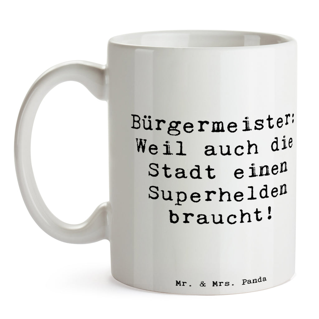 Tasse Spruch Bürgermeister Superheld Tasse, Kaffeetasse, Teetasse, Becher, Kaffeebecher, Teebecher, Keramiktasse, Porzellantasse, Büro Tasse, Geschenk Tasse, Tasse Sprüche, Tasse Motive, Kaffeetassen, Tasse bedrucken, Designer Tasse, Cappuccino Tassen, Schöne Teetassen, Beruf, Ausbildung, Jubiläum, Abschied, Rente, Kollege, Kollegin, Geschenk, Schenken, Arbeitskollege, Mitarbeiter, Firma, Danke, Dankeschön