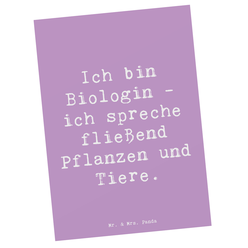 Postkarte Spruch Sprechende Biologin Postkarte, Karte, Geschenkkarte, Grußkarte, Einladung, Ansichtskarte, Geburtstagskarte, Einladungskarte, Dankeskarte, Ansichtskarten, Einladung Geburtstag, Einladungskarten Geburtstag, Beruf, Ausbildung, Jubiläum, Abschied, Rente, Kollege, Kollegin, Geschenk, Schenken, Arbeitskollege, Mitarbeiter, Firma, Danke, Dankeschön