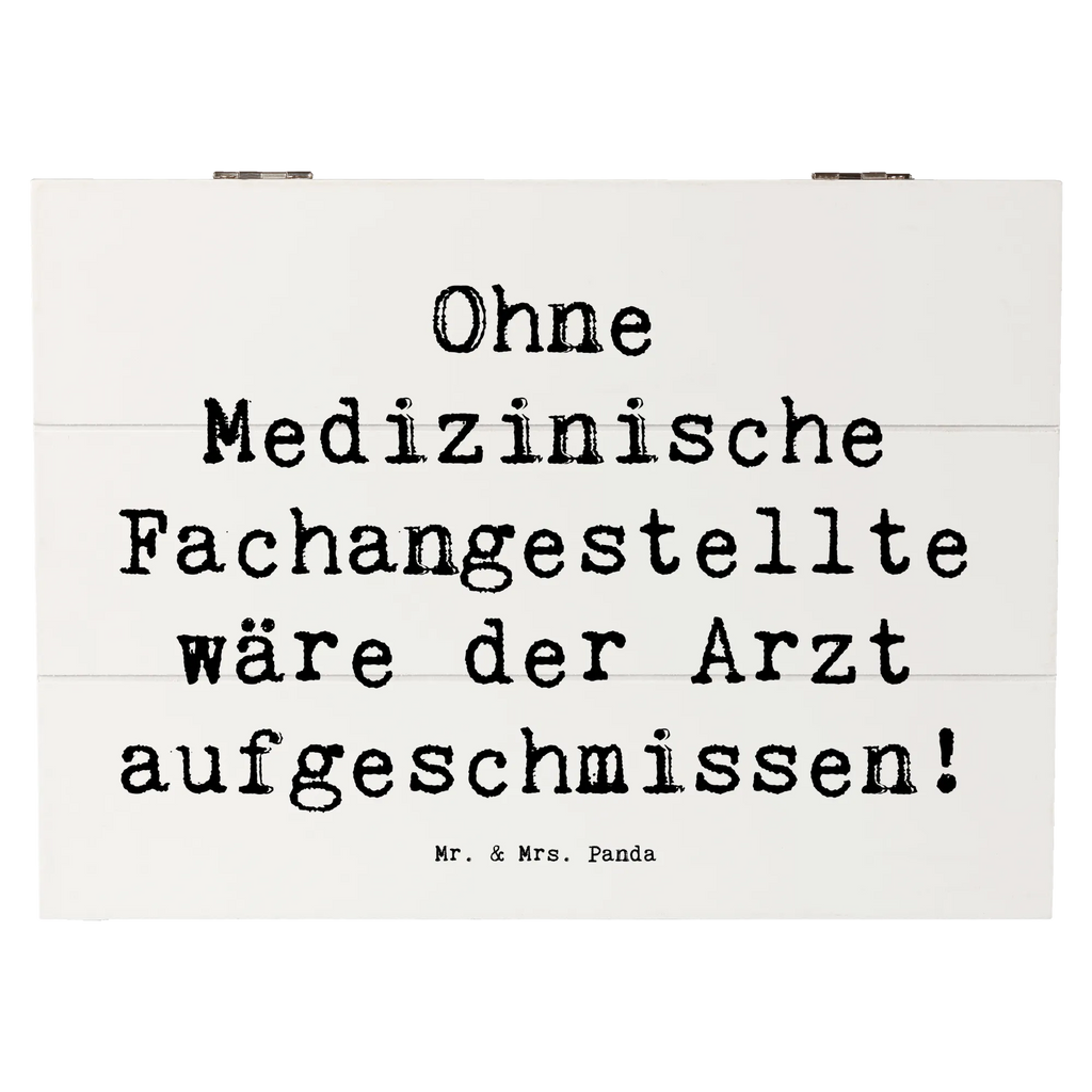 Holzkiste Spruch Ohne Medizinische Fachangestellte wäre der Arzt aufgeschmissen! Holzkiste, Kiste, Schatzkiste, Truhe, Schatulle, XXL, Erinnerungsbox, Erinnerungskiste, Dekokiste, Aufbewahrungsbox, Geschenkbox, Geschenkdose, Beruf, Ausbildung, Jubiläum, Abschied, Rente, Kollege, Kollegin, Geschenk, Schenken, Arbeitskollege, Mitarbeiter, Firma, Danke, Dankeschön