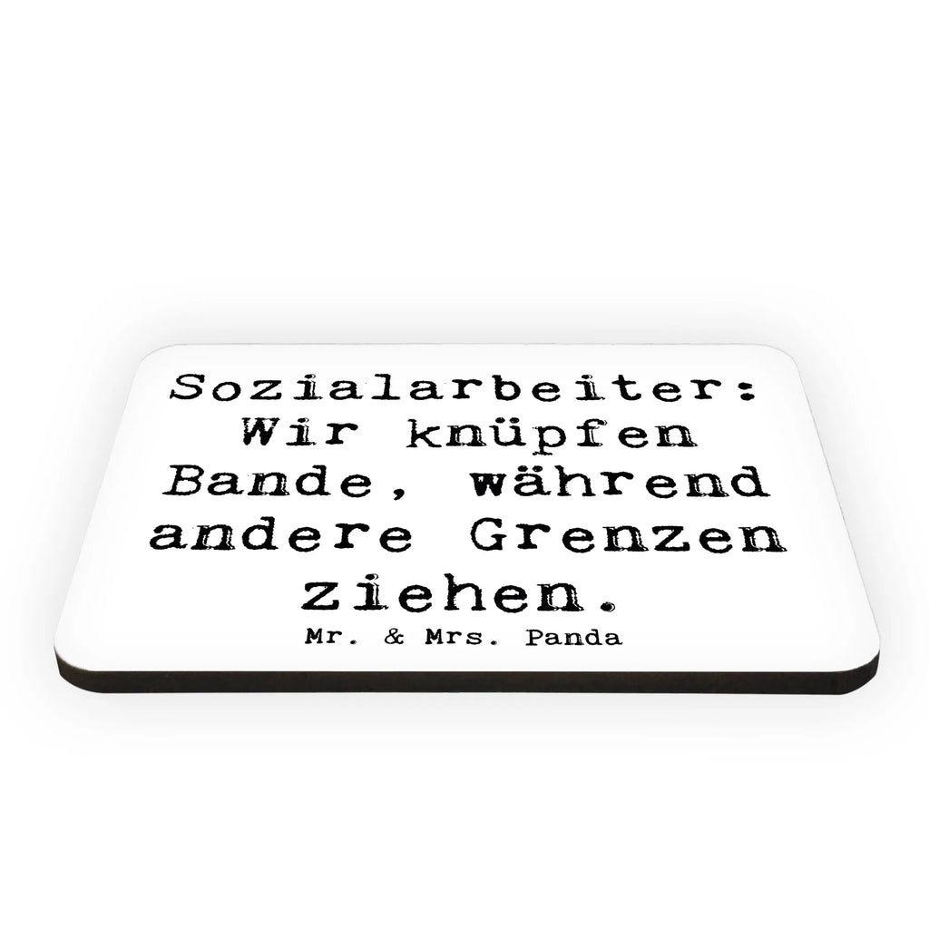 Magnet Spruch Sozialarbeiterin Bande knüpfen Kühlschrankmagnet, Pinnwandmagnet, Souvenir Magnet, Motivmagnete, Dekomagnet, Whiteboard Magnet, Notiz Magnet, Kühlschrank Dekoration, Beruf, Ausbildung, Jubiläum, Abschied, Rente, Kollege, Kollegin, Geschenk, Schenken, Arbeitskollege, Mitarbeiter, Firma, Danke, Dankeschön