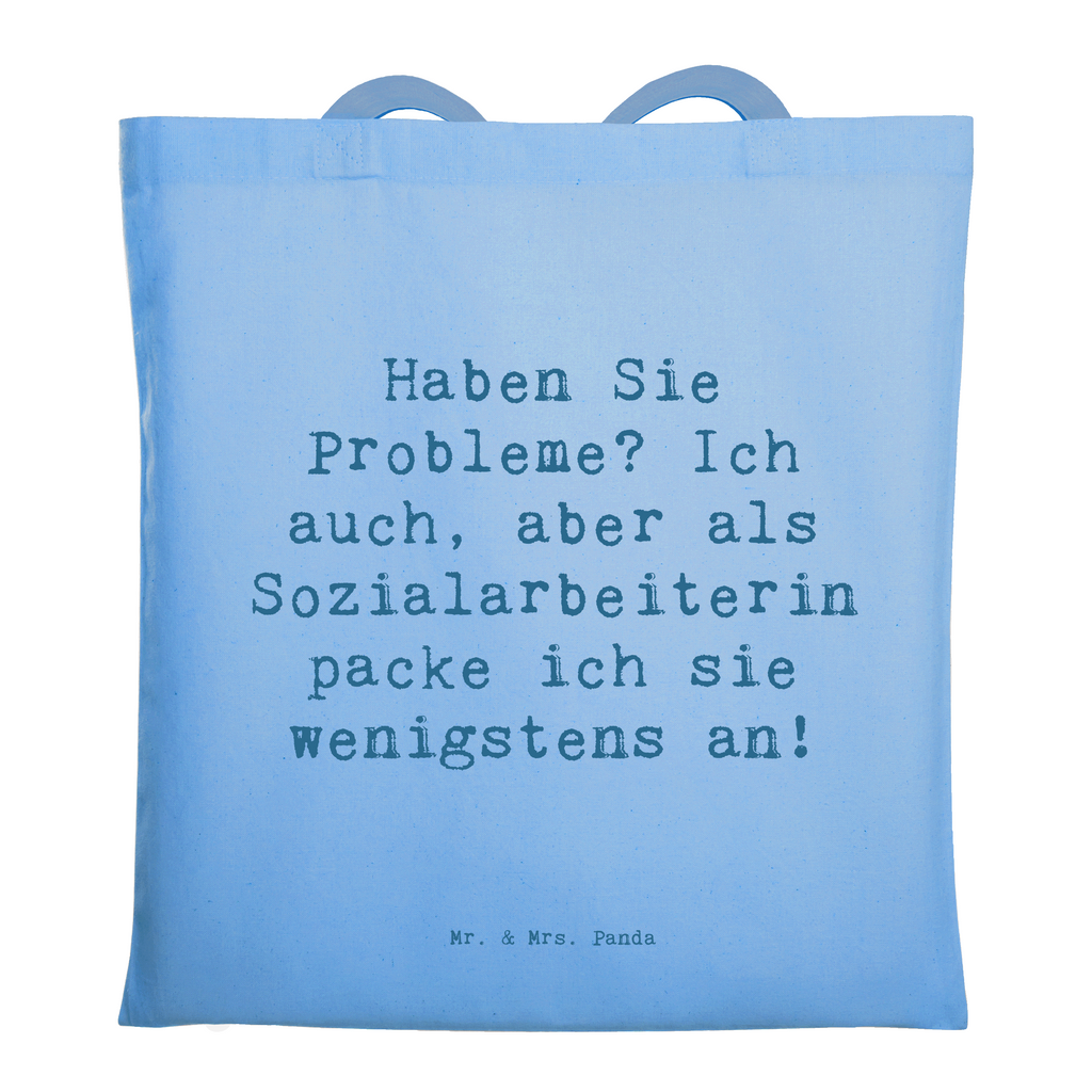 Tragetasche Spruch Sozialarbeiterin Probleme Beuteltasche, Beutel, Einkaufstasche, Jutebeutel, Stoffbeutel, Tasche, Shopper, Umhängetasche, Strandtasche, Schultertasche, Stofftasche, Tragetasche, Badetasche, Jutetasche, Einkaufstüte, Laptoptasche, Beruf, Ausbildung, Jubiläum, Abschied, Rente, Kollege, Kollegin, Geschenk, Schenken, Arbeitskollege, Mitarbeiter, Firma, Danke, Dankeschön