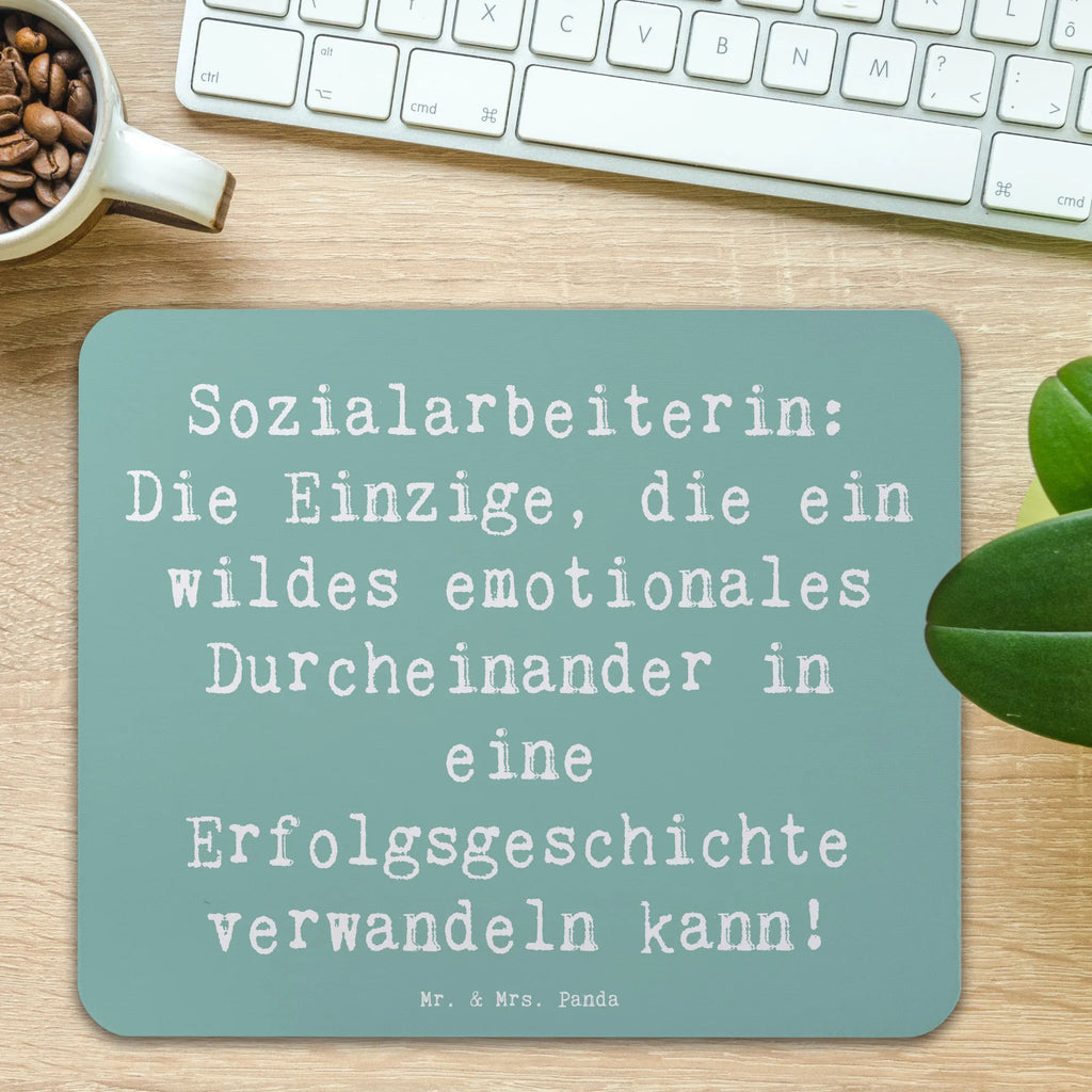 Mauspad Spruch Sozialarbeiterin Erfolg Mousepad, Computer zubehör, Büroausstattung, PC Zubehör, Arbeitszimmer, Mauspad, Einzigartiges Mauspad, Designer Mauspad, Mausunterlage, Mauspad Büro, Beruf, Ausbildung, Jubiläum, Abschied, Rente, Kollege, Kollegin, Geschenk, Schenken, Arbeitskollege, Mitarbeiter, Firma, Danke, Dankeschön