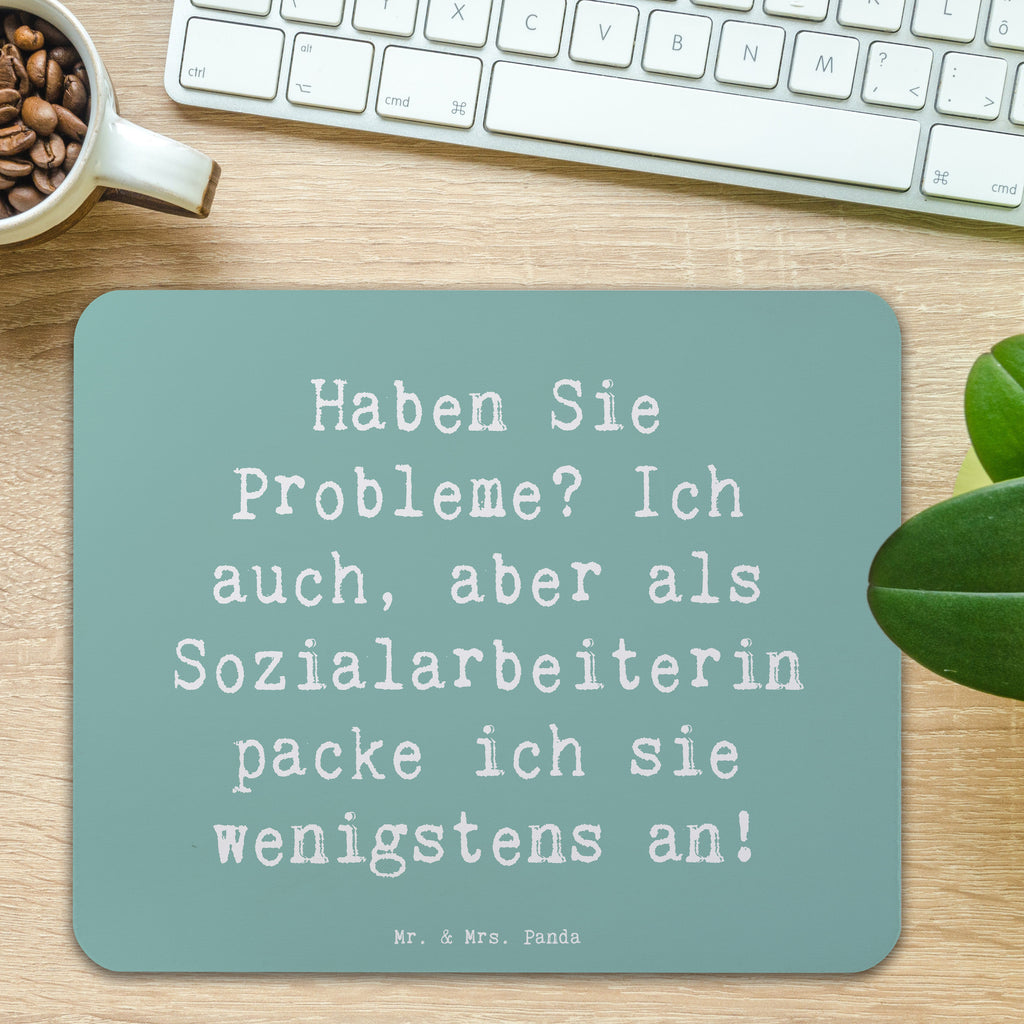 Mauspad Spruch Sozialarbeiterin Probleme Mousepad, Computer zubehör, Büroausstattung, PC Zubehör, Arbeitszimmer, Mauspad, Einzigartiges Mauspad, Designer Mauspad, Mausunterlage, Mauspad Büro, Beruf, Ausbildung, Jubiläum, Abschied, Rente, Kollege, Kollegin, Geschenk, Schenken, Arbeitskollege, Mitarbeiter, Firma, Danke, Dankeschön