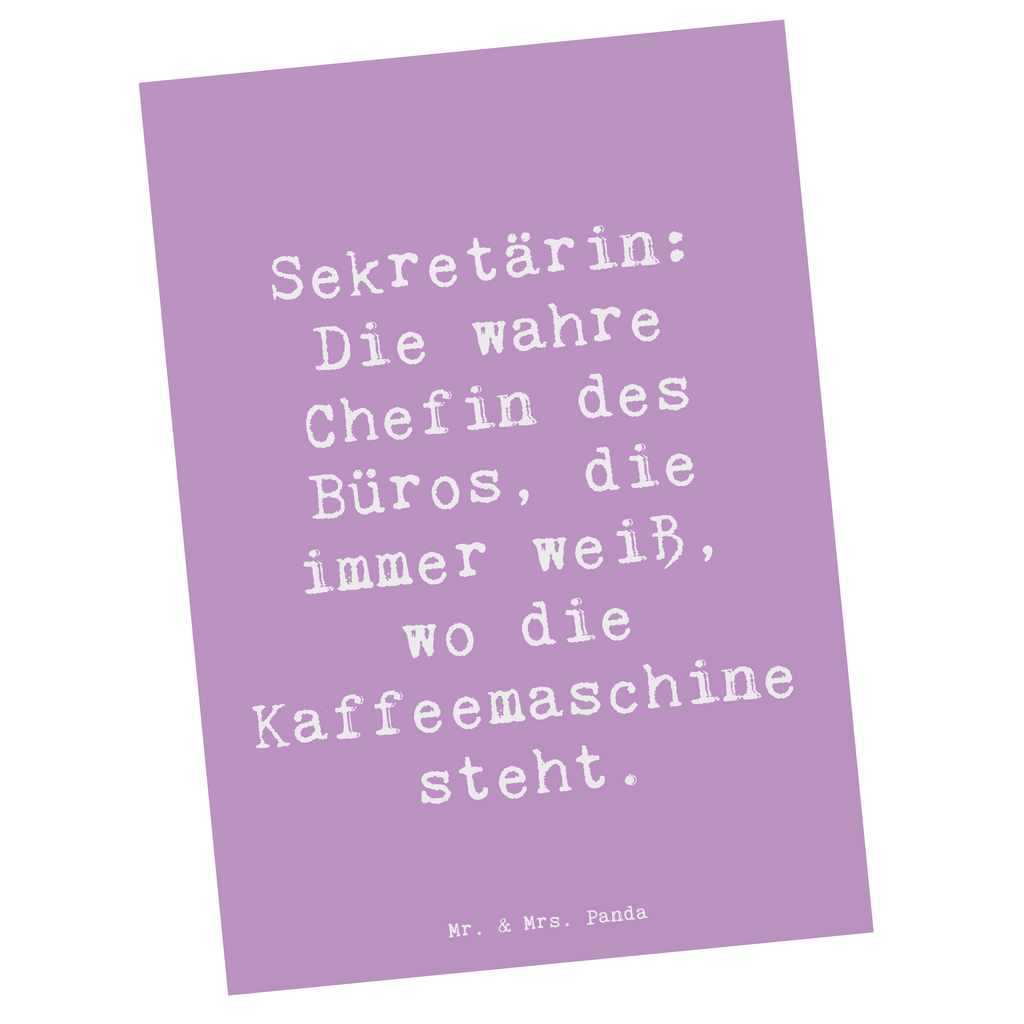 Postkarte Spruch Sekretärin: Die wahre Chefin des Büros, die immer weiß, wo die Kaffeemaschine steht. Postkarte, Karte, Geschenkkarte, Grußkarte, Einladung, Ansichtskarte, Geburtstagskarte, Einladungskarte, Dankeskarte, Ansichtskarten, Einladung Geburtstag, Einladungskarten Geburtstag, Beruf, Ausbildung, Jubiläum, Abschied, Rente, Kollege, Kollegin, Geschenk, Schenken, Arbeitskollege, Mitarbeiter, Firma, Danke, Dankeschön