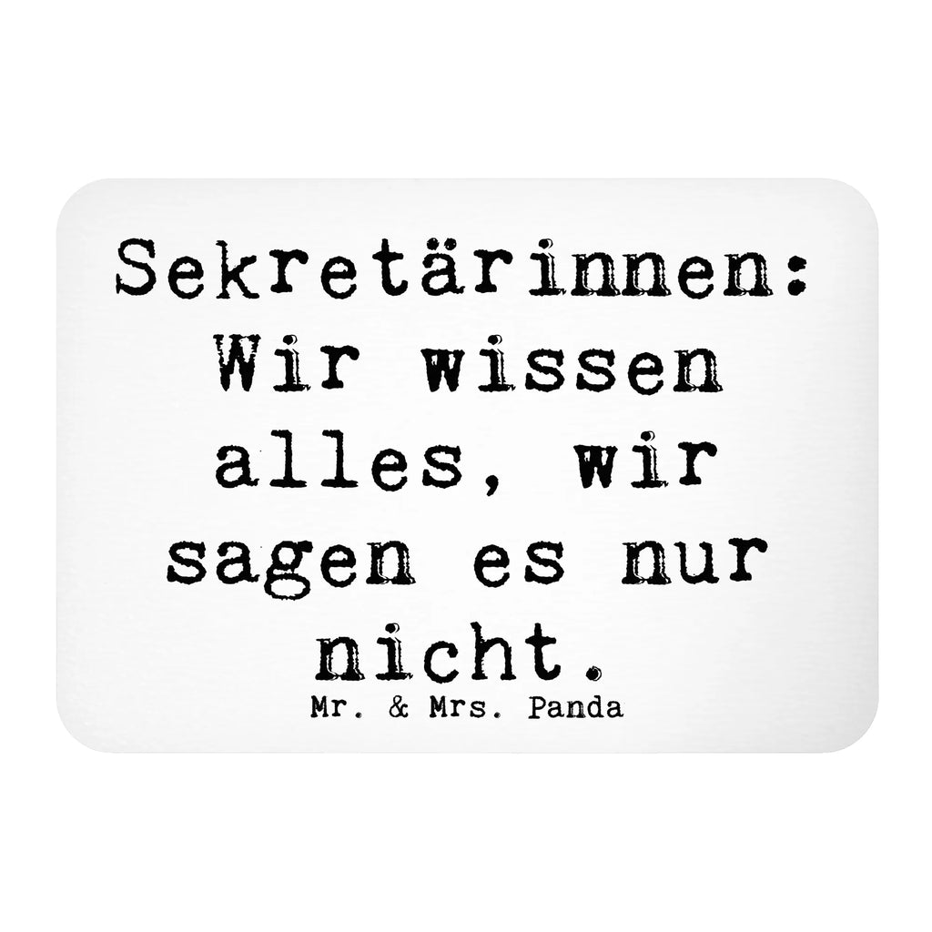 Magnet Spruch Sekretärinnen: Wir wissen alles, wir sagen es nur nicht. Kühlschrankmagnet, Pinnwandmagnet, Souvenir Magnet, Motivmagnete, Dekomagnet, Whiteboard Magnet, Notiz Magnet, Kühlschrank Dekoration, Beruf, Ausbildung, Jubiläum, Abschied, Rente, Kollege, Kollegin, Geschenk, Schenken, Arbeitskollege, Mitarbeiter, Firma, Danke, Dankeschön