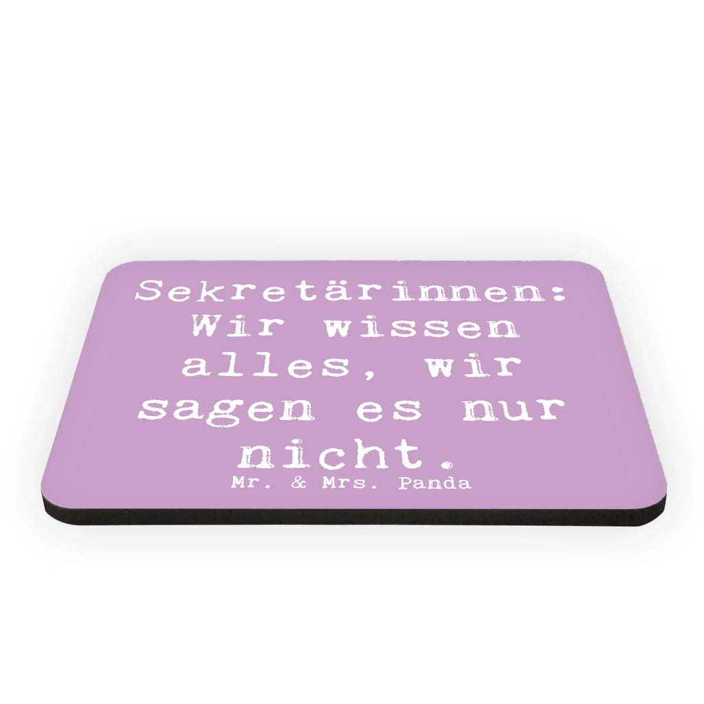 Magnet Spruch Sekretärinnen: Wir wissen alles, wir sagen es nur nicht. Kühlschrankmagnet, Pinnwandmagnet, Souvenir Magnet, Motivmagnete, Dekomagnet, Whiteboard Magnet, Notiz Magnet, Kühlschrank Dekoration, Beruf, Ausbildung, Jubiläum, Abschied, Rente, Kollege, Kollegin, Geschenk, Schenken, Arbeitskollege, Mitarbeiter, Firma, Danke, Dankeschön