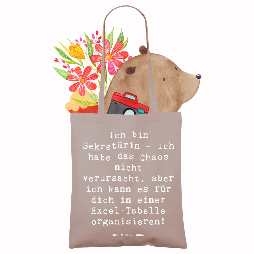 Tragetasche Spruch Ich bin Sekretärin - Ich habe das Chaos nicht verursacht, aber ich kann es für dich in einer Excel-Tabelle organisieren! Beuteltasche, Beutel, Einkaufstasche, Jutebeutel, Stoffbeutel, Tasche, Shopper, Umhängetasche, Strandtasche, Schultertasche, Stofftasche, Tragetasche, Badetasche, Jutetasche, Einkaufstüte, Laptoptasche, Beruf, Ausbildung, Jubiläum, Abschied, Rente, Kollege, Kollegin, Geschenk, Schenken, Arbeitskollege, Mitarbeiter, Firma, Danke, Dankeschön