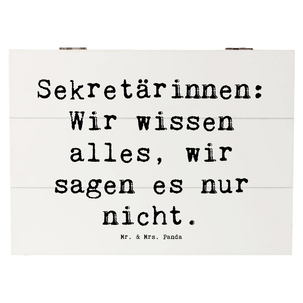 Holzkiste Spruch Sekretärinnen: Wir wissen alles, wir sagen es nur nicht. Holzkiste, Kiste, Schatzkiste, Truhe, Schatulle, XXL, Erinnerungsbox, Erinnerungskiste, Dekokiste, Aufbewahrungsbox, Geschenkbox, Geschenkdose, Beruf, Ausbildung, Jubiläum, Abschied, Rente, Kollege, Kollegin, Geschenk, Schenken, Arbeitskollege, Mitarbeiter, Firma, Danke, Dankeschön