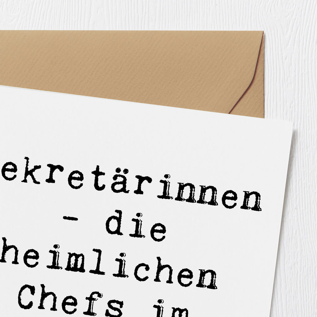 Deluxe Karte Spruch Sekretärin Chefin Karte, Grußkarte, Klappkarte, Einladungskarte, Glückwunschkarte, Hochzeitskarte, Geburtstagskarte, Hochwertige Grußkarte, Hochwertige Klappkarte, Beruf, Ausbildung, Jubiläum, Abschied, Rente, Kollege, Kollegin, Geschenk, Schenken, Arbeitskollege, Mitarbeiter, Firma, Danke, Dankeschön