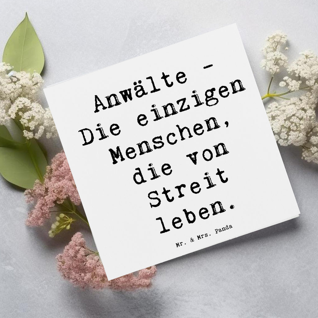 Deluxe Karte Spruch Anwalt Streitmacher Karte, Grußkarte, Klappkarte, Einladungskarte, Glückwunschkarte, Hochzeitskarte, Geburtstagskarte, Hochwertige Grußkarte, Hochwertige Klappkarte, Beruf, Ausbildung, Jubiläum, Abschied, Rente, Kollege, Kollegin, Geschenk, Schenken, Arbeitskollege, Mitarbeiter, Firma, Danke, Dankeschön