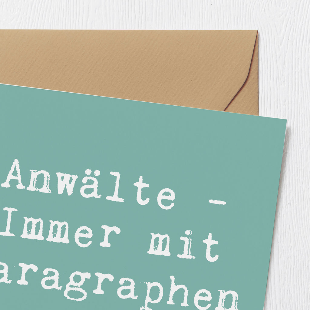 Deluxe Karte Spruch Anwalt Paragraphen Karte, Grußkarte, Klappkarte, Einladungskarte, Glückwunschkarte, Hochzeitskarte, Geburtstagskarte, Hochwertige Grußkarte, Hochwertige Klappkarte, Beruf, Ausbildung, Jubiläum, Abschied, Rente, Kollege, Kollegin, Geschenk, Schenken, Arbeitskollege, Mitarbeiter, Firma, Danke, Dankeschön