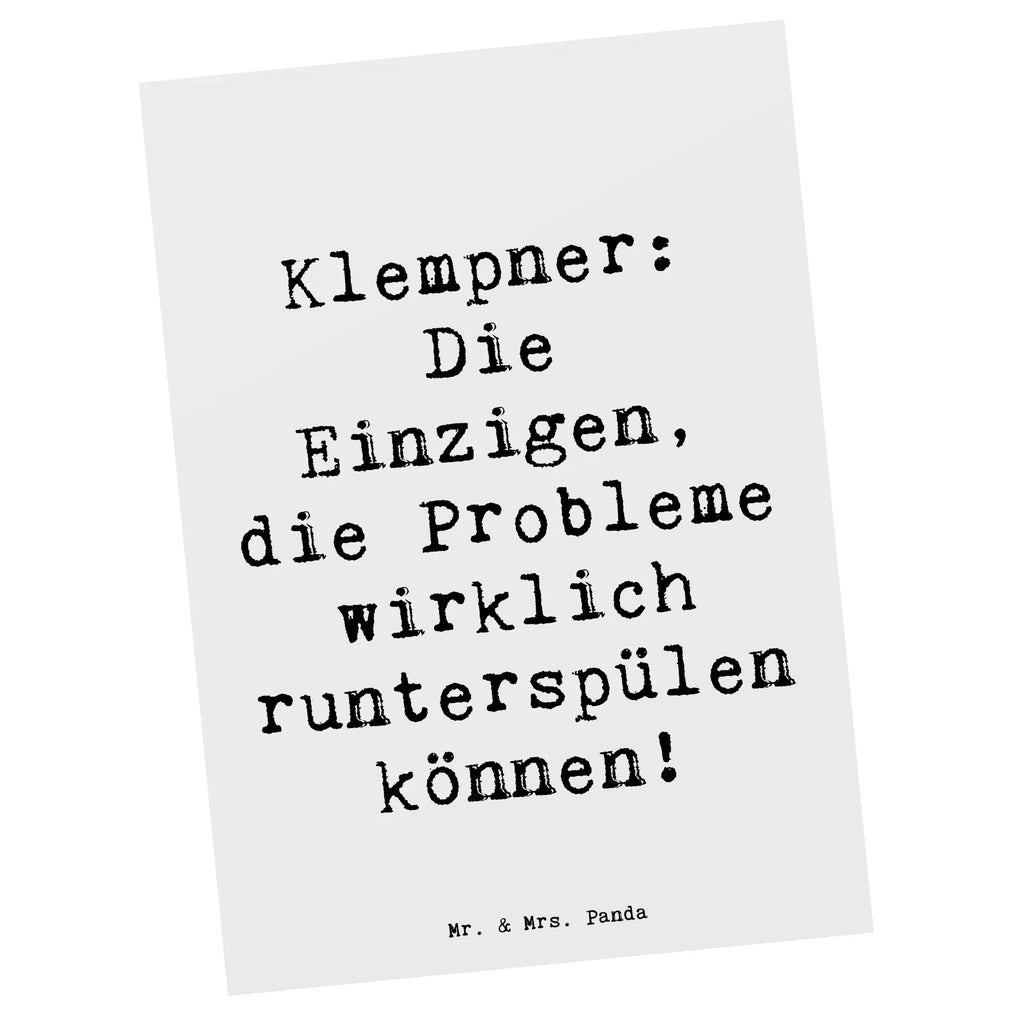 Postkarte Spruch Klempner Experten Postkarte, Karte, Geschenkkarte, Grußkarte, Einladung, Ansichtskarte, Geburtstagskarte, Einladungskarte, Dankeskarte, Ansichtskarten, Einladung Geburtstag, Einladungskarten Geburtstag, Beruf, Ausbildung, Jubiläum, Abschied, Rente, Kollege, Kollegin, Geschenk, Schenken, Arbeitskollege, Mitarbeiter, Firma, Danke, Dankeschön