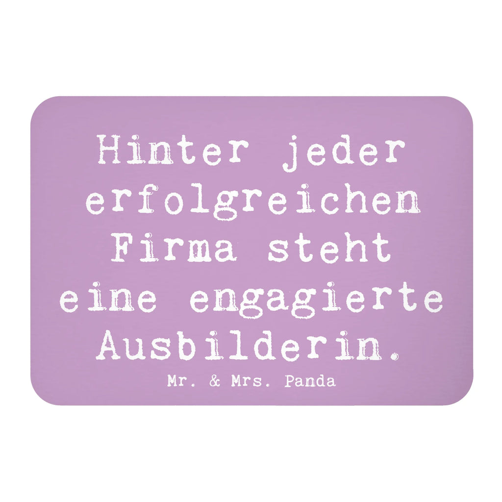 Magnet Spruch Hinter jeder erfolgreichen Firma steht eine engagierte Ausbilderin. Kühlschrankmagnet, Pinnwandmagnet, Souvenir Magnet, Motivmagnete, Dekomagnet, Whiteboard Magnet, Notiz Magnet, Kühlschrank Dekoration, Beruf, Ausbildung, Jubiläum, Abschied, Rente, Kollege, Kollegin, Geschenk, Schenken, Arbeitskollege, Mitarbeiter, Firma, Danke, Dankeschön