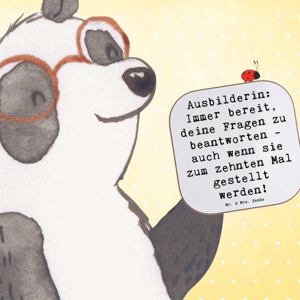 Untersetzer Spruch Ausbilderin: Immer bereit, deine Fragen zu beantworten - auch wenn sie zum zehnten Mal gestellt werden! Untersetzer, Bierdeckel, Glasuntersetzer, Untersetzer Gläser, Getränkeuntersetzer, Untersetzer aus Holz, Untersetzer für Gläser, Korkuntersetzer, Untersetzer Holz, Holzuntersetzer, Tassen Untersetzer, Untersetzer Design, Beruf, Ausbildung, Jubiläum, Abschied, Rente, Kollege, Kollegin, Geschenk, Schenken, Arbeitskollege, Mitarbeiter, Firma, Danke, Dankeschön