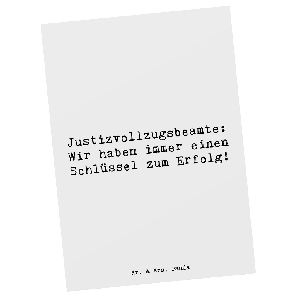 Postkarte Spruch Justizvollzugsbeamte: Wir haben immer einen Schlüssel zum Erfolg! Postkarte, Karte, Geschenkkarte, Grußkarte, Einladung, Ansichtskarte, Geburtstagskarte, Einladungskarte, Dankeskarte, Ansichtskarten, Einladung Geburtstag, Einladungskarten Geburtstag, Beruf, Ausbildung, Jubiläum, Abschied, Rente, Kollege, Kollegin, Geschenk, Schenken, Arbeitskollege, Mitarbeiter, Firma, Danke, Dankeschön