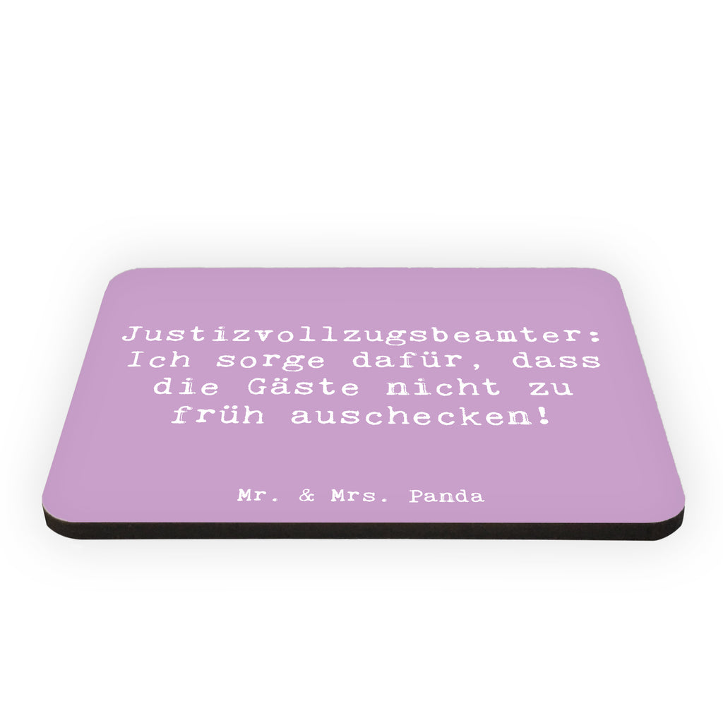 Magnet Spruch Justizvollzugsbeamter: Ich sorge dafür, dass die Gäste nicht zu früh auschecken! Kühlschrankmagnet, Pinnwandmagnet, Souvenir Magnet, Motivmagnete, Dekomagnet, Whiteboard Magnet, Notiz Magnet, Kühlschrank Dekoration, Beruf, Ausbildung, Jubiläum, Abschied, Rente, Kollege, Kollegin, Geschenk, Schenken, Arbeitskollege, Mitarbeiter, Firma, Danke, Dankeschön