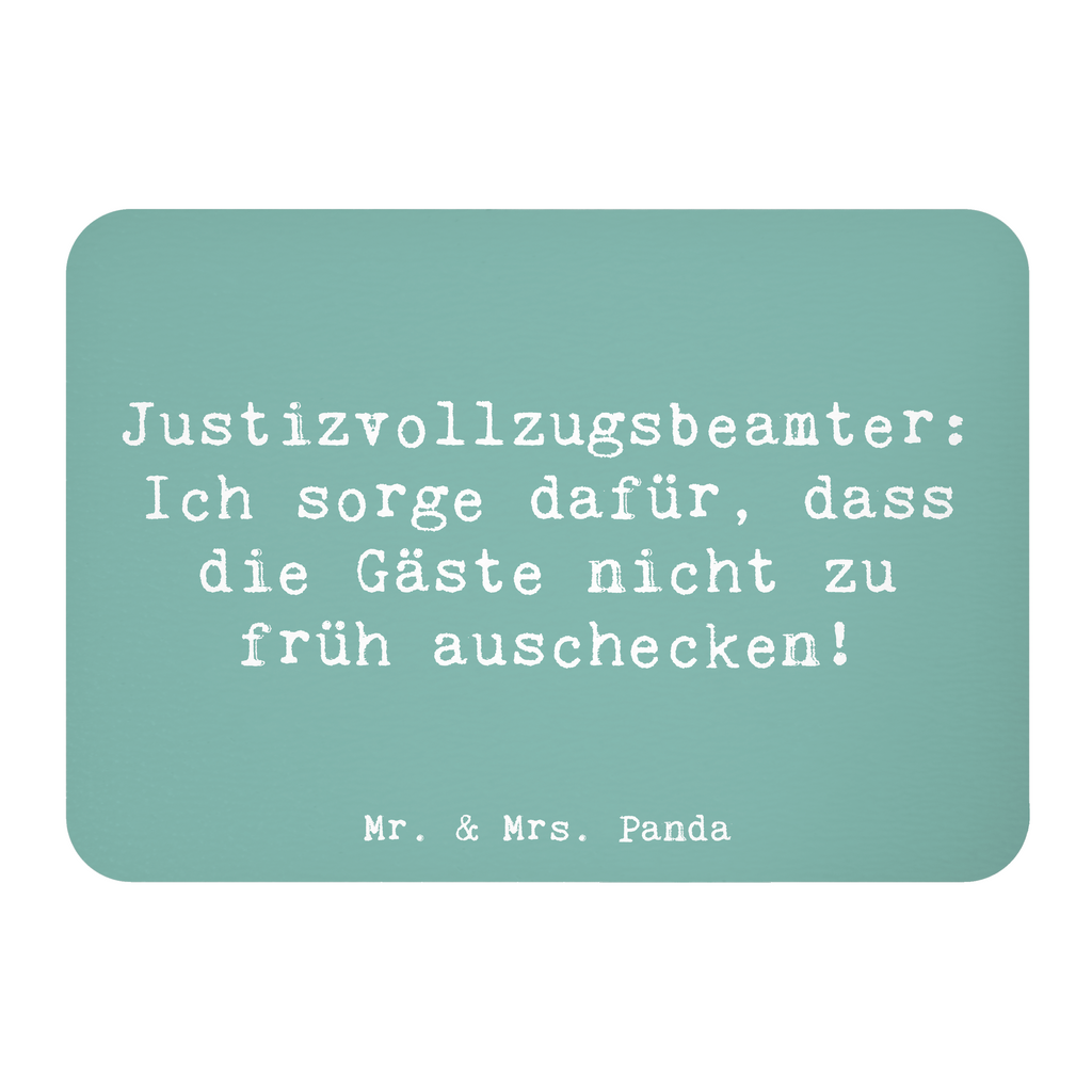 Magnet Spruch Justizvollzugsbeamter: Ich sorge dafür, dass die Gäste nicht zu früh auschecken! Kühlschrankmagnet, Pinnwandmagnet, Souvenir Magnet, Motivmagnete, Dekomagnet, Whiteboard Magnet, Notiz Magnet, Kühlschrank Dekoration, Beruf, Ausbildung, Jubiläum, Abschied, Rente, Kollege, Kollegin, Geschenk, Schenken, Arbeitskollege, Mitarbeiter, Firma, Danke, Dankeschön