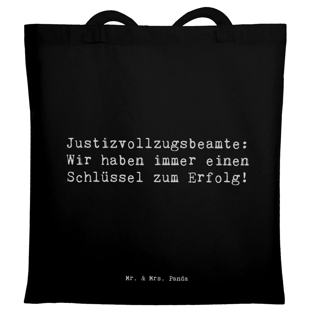 Tragetasche Spruch Justizvollzugsbeamte: Wir haben immer einen Schlüssel zum Erfolg! Beuteltasche, Beutel, Einkaufstasche, Jutebeutel, Stoffbeutel, Tasche, Shopper, Umhängetasche, Strandtasche, Schultertasche, Stofftasche, Tragetasche, Badetasche, Jutetasche, Einkaufstüte, Laptoptasche, Beruf, Ausbildung, Jubiläum, Abschied, Rente, Kollege, Kollegin, Geschenk, Schenken, Arbeitskollege, Mitarbeiter, Firma, Danke, Dankeschön